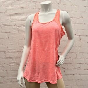 LAYER 8 Performance Women's Size Large Qwick Dry Pink Sleeveless Tank Top Shirt